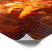 Sint Michael vecht tegen de draak Poster (Hoek)