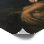 Sint Michael verbiedt de duivel naar de afgrond Poster (Hoek)