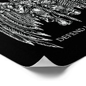 Sint Michaël verdedigt ons in de strijd Poster (Hoek)