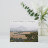 Sint-Michael's Mount Cornwall Briefkaart (Staand voorkant)