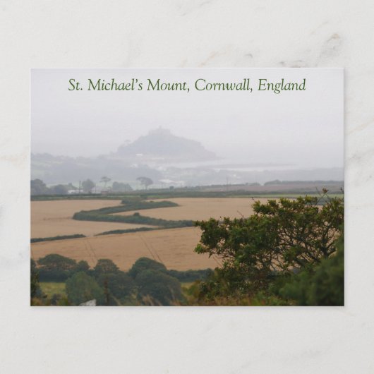 Sint-Michael's Mount Cornwall Briefkaart (Voorkant)