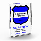 Sint Michael's Shield Service Recognition Fotoblokken (Links)