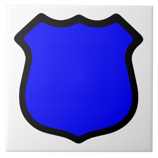 Sint Michael's Shield (stijl 1) Tegeltje (Voorkant)