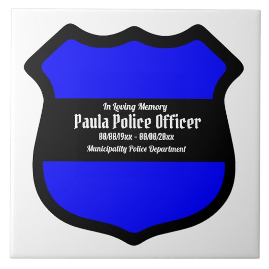 Sint Michael's Shield (Stijl 3) Tegeltje (Voorkant)