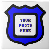 Sint Michael's Shield (stijl 4) Tegeltje (Voorkant)