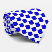 Sint Michael's Shield Stropdas met kleine schilden (Opgerold)