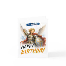 Sint Michaels verjaardagskaart
