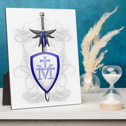 Sint-Michael's zwaard Fotoplaat (Zijkant)