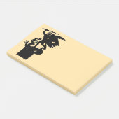 Sint-Michiel en Draak Post-it® Notes (Schuin)
