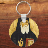 Sint-Nektarios-pictogram Sleutelhanger (Voorkant)