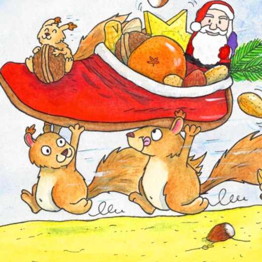 Sint-Nicholas Dag Greeting Kaart