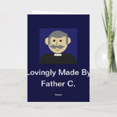 Sint-Nicholas Feestdagen Kaart (Achterkant)