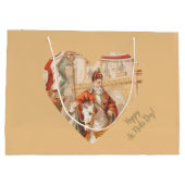 Sint Nicholas Hearts Sinterklaas St. Nick's Day La Groot Cadeauzakje (Achterkant)