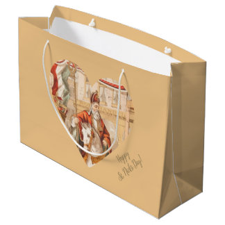 Sint Nicholas Hearts Sinterklaas St. Nick's Day La Groot Cadeauzakje
