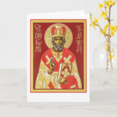 Sint-Nicholas Kaart (Gele Bloem)