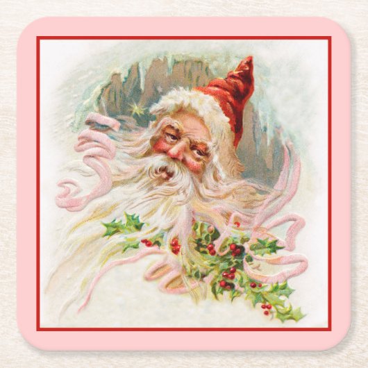 Sint-Nicholas Kartonnen Onderzetters (Voorkant)