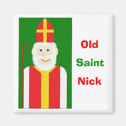 Sint-Nicholas Magneet (Voorkant)