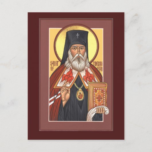 Sint-Nicholas of Japan Prayer Card Briefkaart (Voorkant)
