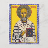 Sint-Nicholas-pictogram Briefkaart (Voorkant)