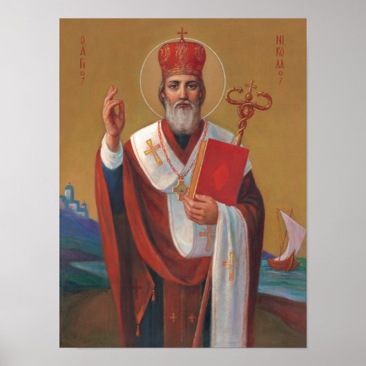 Sint-Nicholas Poster (Voorkant)