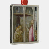 Sint Nicholas Resuscitates de Drie Kinderen Metalen Ornament (Rechts)