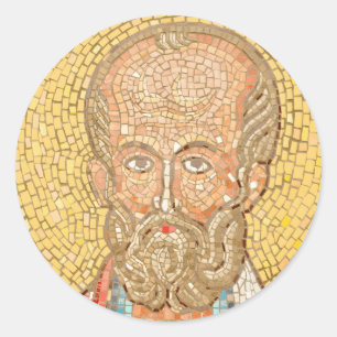 Sint-Nicholas Ronde Sticker