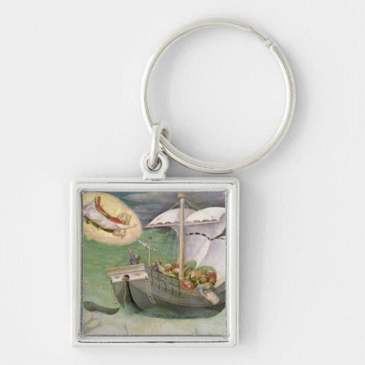 Sint Nicholas Saves a Ship from Wreckage Sleutelhanger (Voorkant)