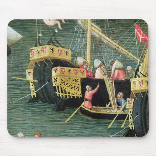 Sint Nicholas Saves Mira uit hongersnood Muismat (Voorkant)