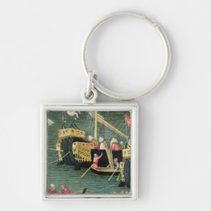 Sint Nicholas Saves Mira uit hongersnood Sleutelhanger