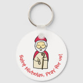 Sint-Nicholas Sleutelhanger (Voorkant)