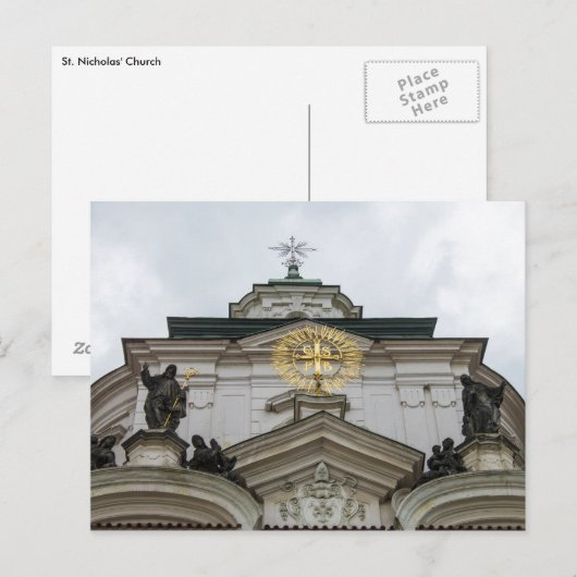 Sint-Nicholaskerk Briefkaart (Voorkant / Achterkant)