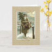 Sint-Nick Reproduction Kaart (Gele Bloem)