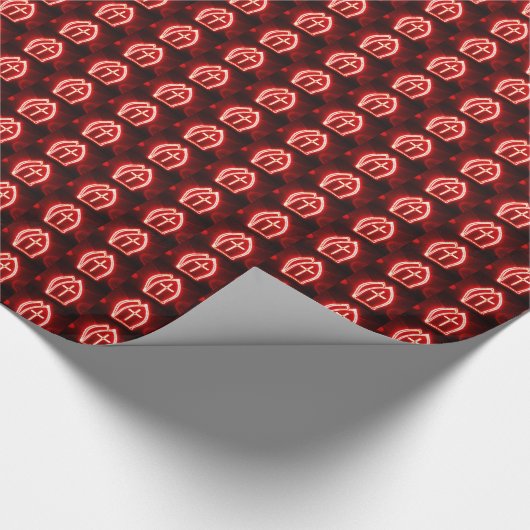 Sint-Nick's Day Dutch Miter Pattern Sinterklaas Wr Cadeaupapier (Hoek)