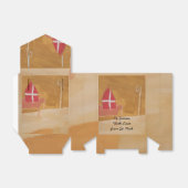 Sint Nick's Day Dutch Sinterklaas Waterverf Miter Bedankdoosjes (Uitgevouwen)