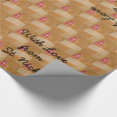 Sint Nick's Day Dutch Sinterklaas Waterverf Miter Cadeaupapier (Hoek)