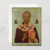 Sint-Nicolaas Briefkaart (Voorkant / Achterkant)