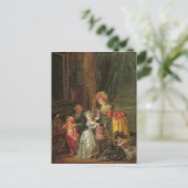 Sint-Nicolaas-dag Briefkaart (Staand voorkant)