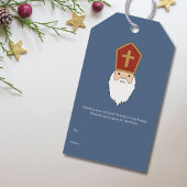 Sint-Nicolaas Dag Gift Label Cadeaulabel
