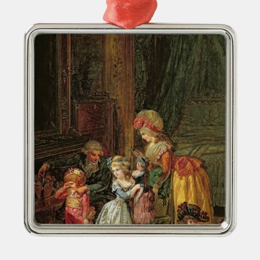 Sint-Nicolaas-dag Metalen Ornament (Voorkant)