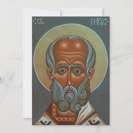 Sint Nicolaas de Wonderdoener Kaart (Voorkant)
