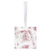 Sint Nicolaas Decoupage Franse Country Red Toile Decoratie (Rechts)