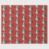 Sint-Nicolaas en Krampus Cadeaupapier (Vlak)