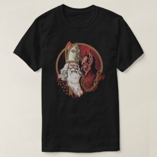 Sint-Nicolaas en Krampus T-shirt