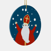 Sint-Nicolaas-feestdagen Keramisch Ornament (Rechts)