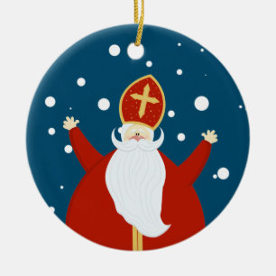 Sint-Nicolaas-feestdagen Keramisch Ornament