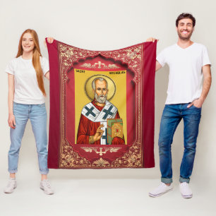 Sint Nicolaas Fleece Deken