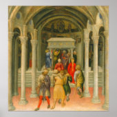Sint-Nicolaas Gentile da Fabriano Fine Art Poster (Voorkant)