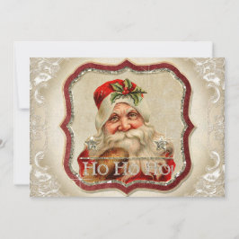 Sint-Nicolaas Ho Ho Ho-kerstkaart Feestdagenkaart