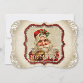 Sint-Nicolaas Ho Ho Ho-kerstkaart Feestdagenkaart