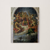 Sint-Nicolaas in Glory met heiligen Legpuzzel (Verticaal)